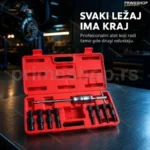 Set za izvlačenje ležajeva s kliznim čekićem — 9 delova