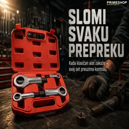 Set za Lomljenje Zapečenih Matica – Komplet 4 Veličine (9–27mm)