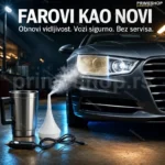 Set za poliranje farova — komplet za polimerizaciju i obnovu farova