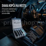 Set Žabica za Pričvršćivanje BMW – 270 Komada Plastičnih Kopči