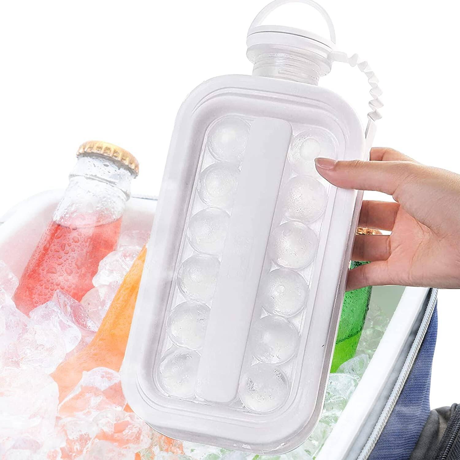 Silikonski kalup za ledene kugle u obliku flaše kalup za led - detalji