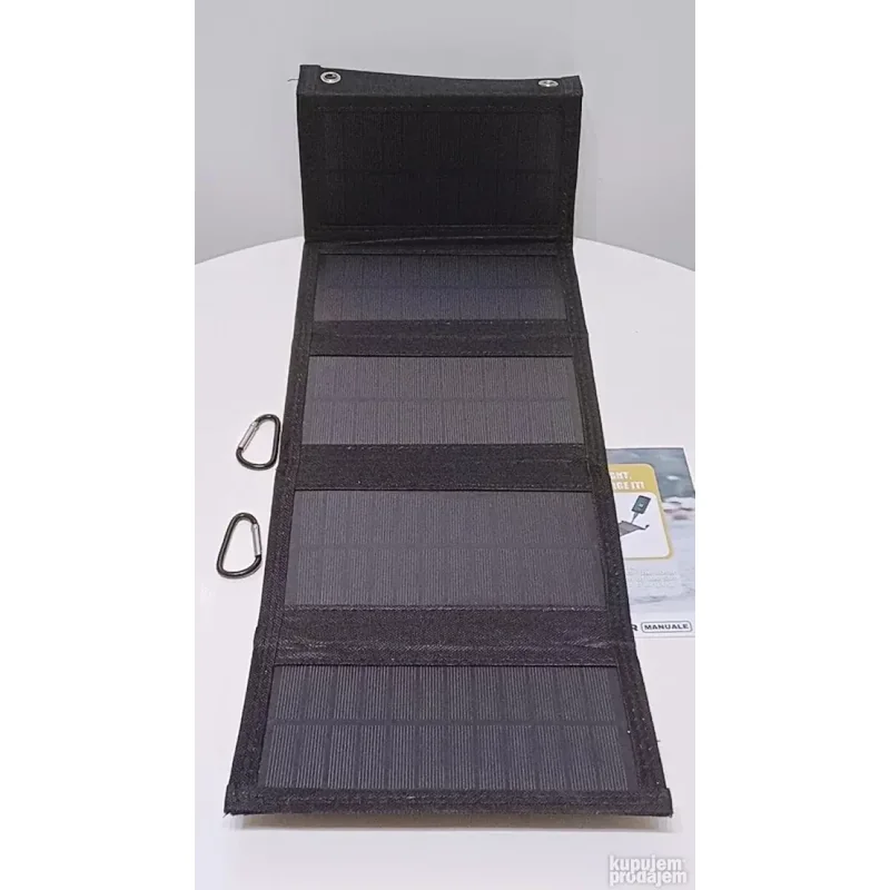 Sklopivi solarni USB punjač 35W za planinarenje i kampovanje solarni USB punjač - detalji
