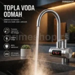 Slavina sa grejačem X320 INOX – Trenutno topla voda na sudoperi