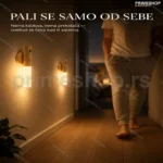 SmartLight LED lampa sa senzorom pokreta i magnetnim postoljem