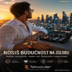 Smartwatch HA-M20 Super AMOLED – Pametni Sat sa 7 Narukvica i GPS-om