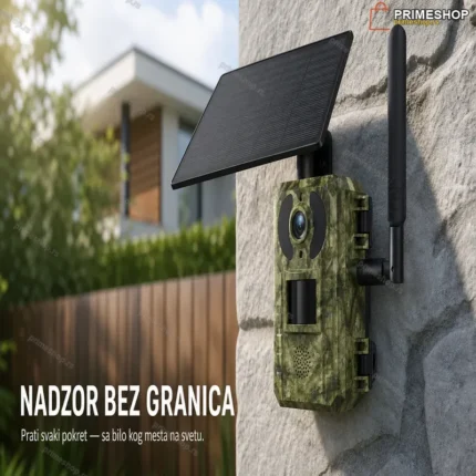 Solarna lovačka 4G kamera sa SIM karticom za teren