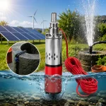 solarna potapajuća pumpa - prednja strana