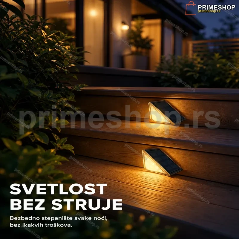 Solarne lampe za stepenice – set od 2 komada Solarne lampe za stepenice – set od 2 komada