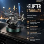 Solarni osveživač vazduha za auto Helihopter