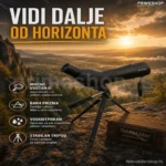 Spotting Scope Teleskop 12-36x50 – Zum za Posmatranje Prirode