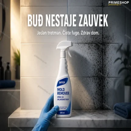 Sprej za Uklanjanje Buđi 500ml – Dubinsko Čišćenje i Zaštita
