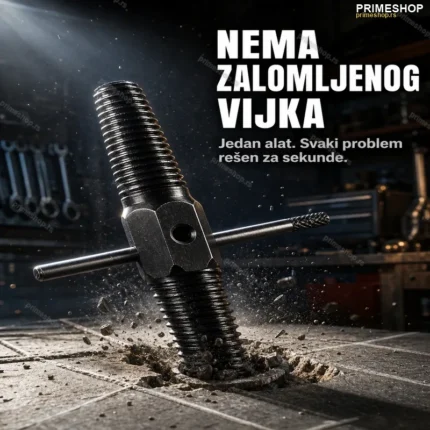 Šraf za Izvlačenje Zalomljenih Cevi i Vijaka – Profesionalni Ekstraktor