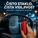 Sredstvo za čišćenje i zaštitu stakla automobila sa sunđerom 120ml
