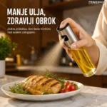 Staklena Prskalica za Ulje 100ml — Precizno Prskanje za Kuhinje