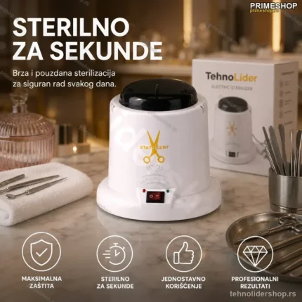 Sterilizator za Manikir i Pedikir Pribor – Kvarcne Kuglice 200°C
