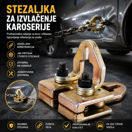 Stezaljka za izvlačenje karoserije 5T – limarski alat