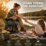 Stolica i Termo Ranac 3u1 – Sklopiva Stolica sa Rashladnom Torbom 20L