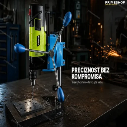 Stubna Bušilica 1200W – Precizna Stona Bušilica za Metal i Drvo