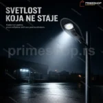 Stubni reflektor 150W — spoljna rasveta za 220V