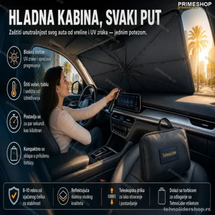 Suncobran - Zaštita od Sunca u Automobilu