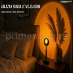 Sunset LED Lampa — Projektor Zalaska Sunca za Spavaću Sobu (USB)