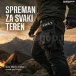 SWAT Taktička Torbica oko Struka i Noge – Balistično Platno 1600D