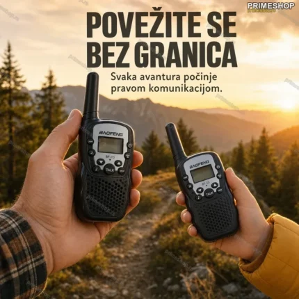 Toki Voki Par – 22 Kanala, Domet do 3 km, Crna ili Roze Boja