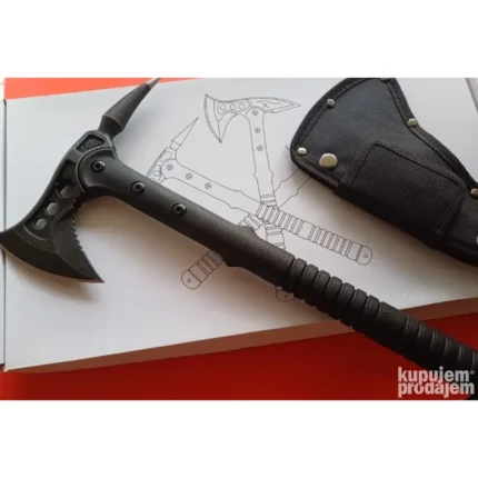 Tomahavk sekirica s bodljom — čelično sečivo 40 cm