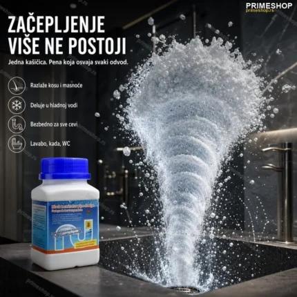 Tornado prah za otčepljenje i čišćenje odvoda