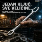 Torx Univerzalni Ključ 8-22mm – Profesionalni Alat za Torx Vijke