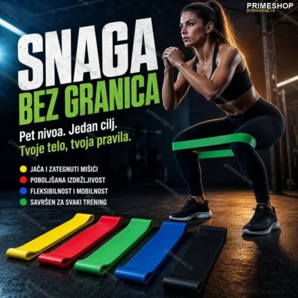Trake za vežbanje, fitnes, jogu i pilates