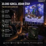 TV Game Stick Retro Konzola sa 20.000 Igrica i 2 Bežična Džojstika