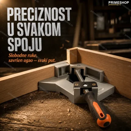 Ugaona Metalna Stega sa Rotirajućim Čeljustima – Fiksiranje pod 90°