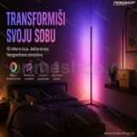 Ugaona RGB Lampa sa 16 Miliona Boja i Bluetooth Kontrolom