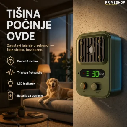 Ultrasonični uredjaj protiv lajanja pasa
