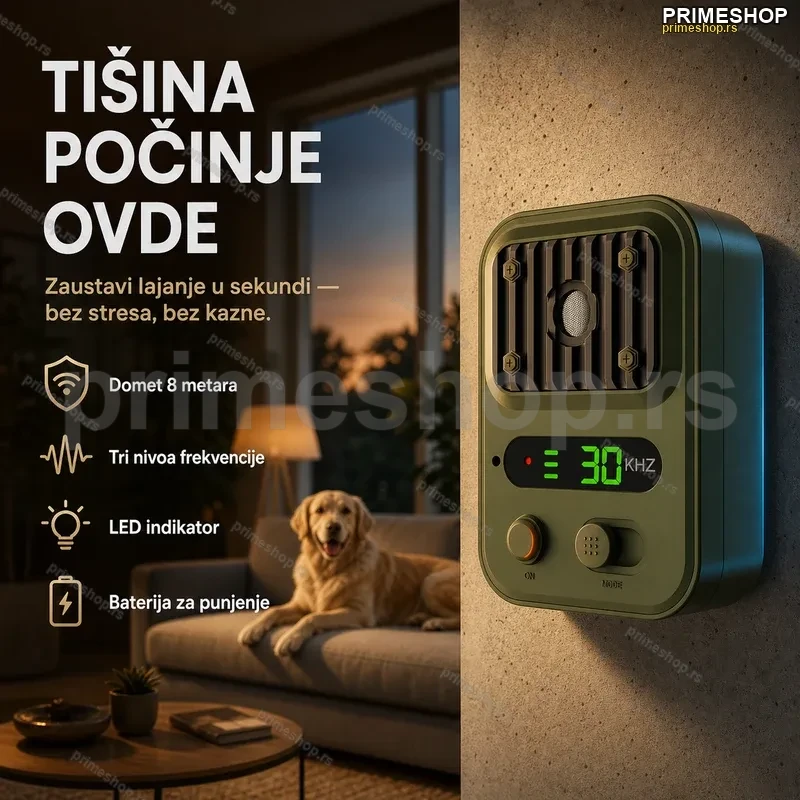 Ultrasonični uredjaj protiv lajanja pasa Ultrasonični uredjaj protiv lajanja pasa