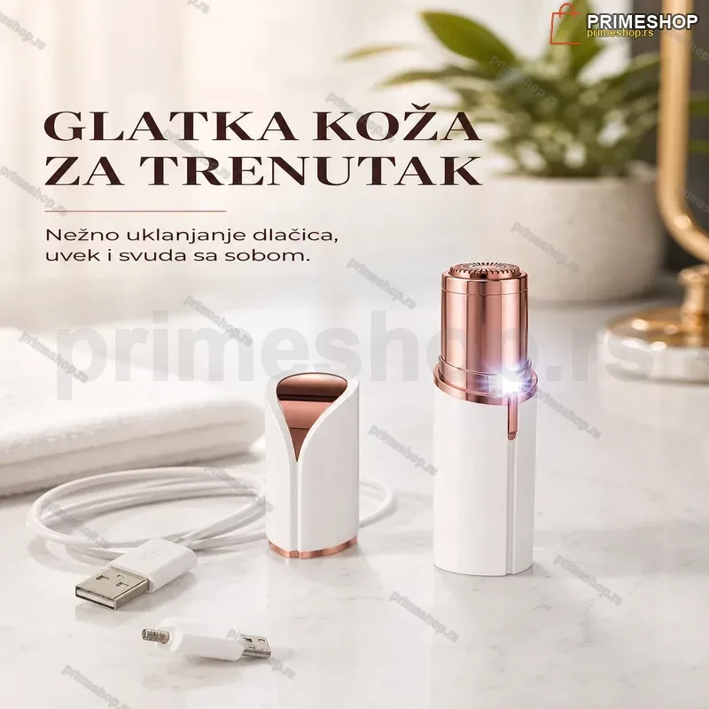 Uređaj za bezbolno uklanjanje dlačica sa lica Uređaj za bezbolno uklanjanje dlačica sa lica