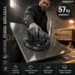 Vakumski drzac sa pumpicom Power Grip 200mm