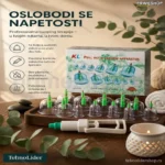 Vakuum Šoljice za Masažu – Komplet 12 kom za Cupping Terapiju