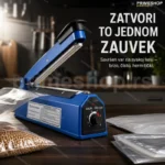 Varilica za Kese 400mm – Impulsno Zavarivanje i Lepljenje