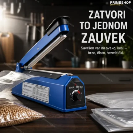 Varilica za Kese 400mm – Impulsno Zavarivanje i Lepljenje