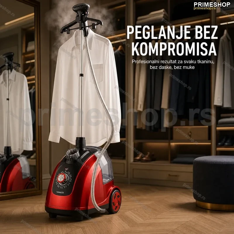 Vertikalna Pegla na Paru 1800W – Profesionalno Peglanje Bez Daske Vertikalna Pegla na Paru 1800W – Profesionalno Peglanje Bez Daske