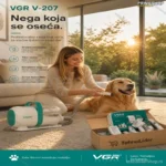 VGR V-207 Trimer za Kućne Ljubimce 7 u 1 sa Usisavačem