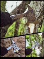 lovačka sekira 30 cm - detalji