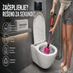 Visokopritisni Odgušivač za WC, Sudoperu i Odvode — Bez Hemikalija