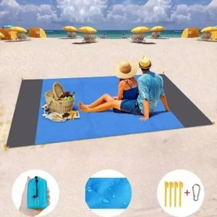 Vodootporna prostirka za kampovanje i plažu 200x210 cm