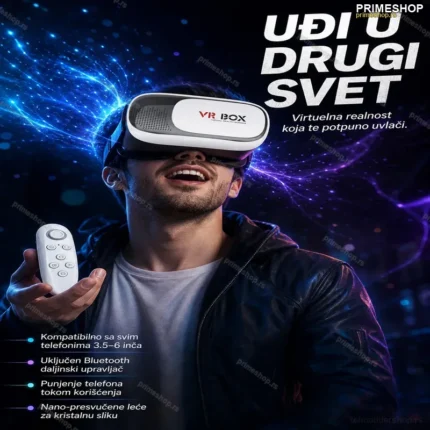 VR 3D Virtualne Naočare + Poklon daljinski