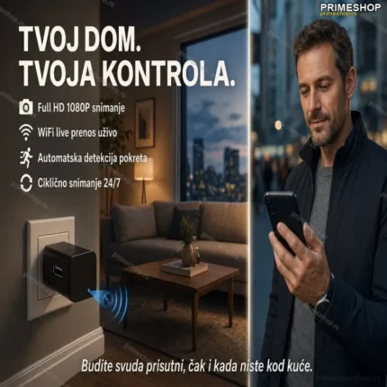 Wifi HD Punjac kamera detekcija pokreta 1080P