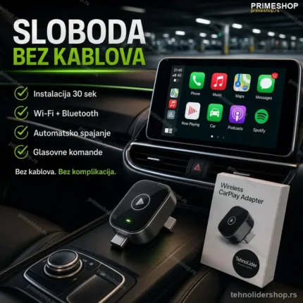 Wireless Apple Carplay & Android Auto Adapter