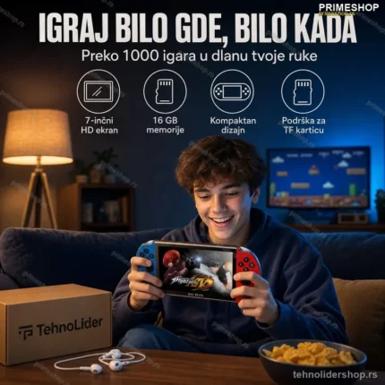 X12 Plus – Prenosiva gejmerska konzola sa 7-inčnim ekranom i 16 GB memorije